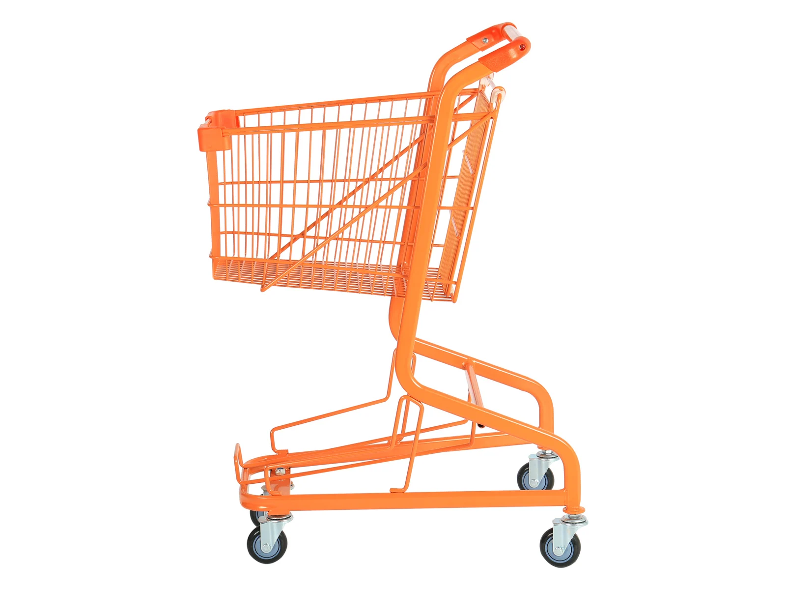 彩色车架紧凑型购物车图片 2